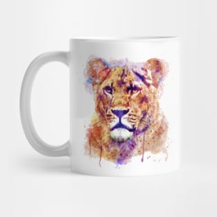 Lioness Head Mug